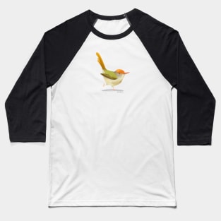 Common Tailorbird Baseball T-Shirt
